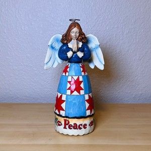 Jim Shore Quiet Peace Angel Figurine 2008 Heartwood Creek #4010530